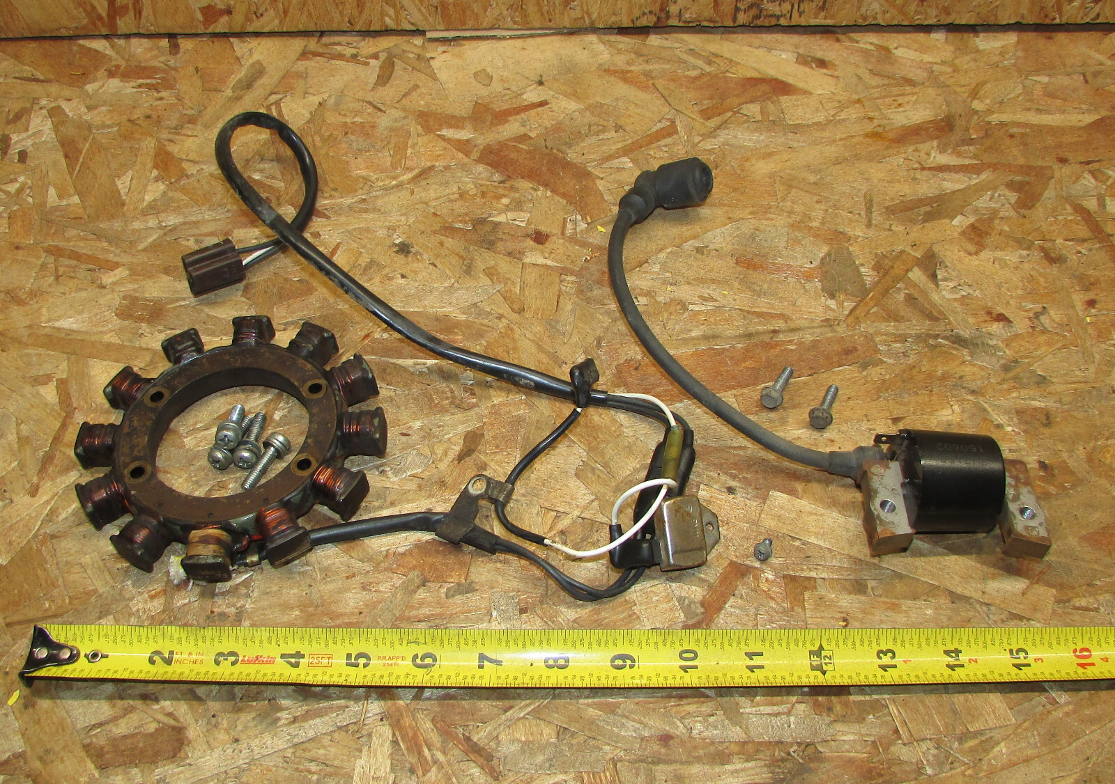 JOHN DEERE GT262 ENGINE WIRING STATOR IGNITION COIL KAWASAKI FC540V