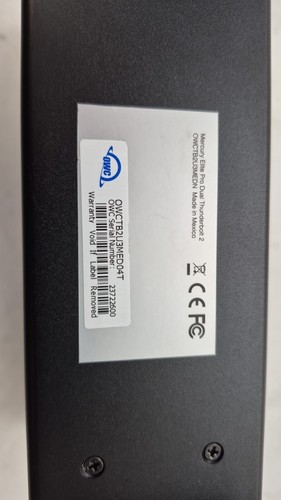 OWC Mercury Elite Pro Dual TB2U3MED02T Thunderbolt 2 External Storage Enclosure
