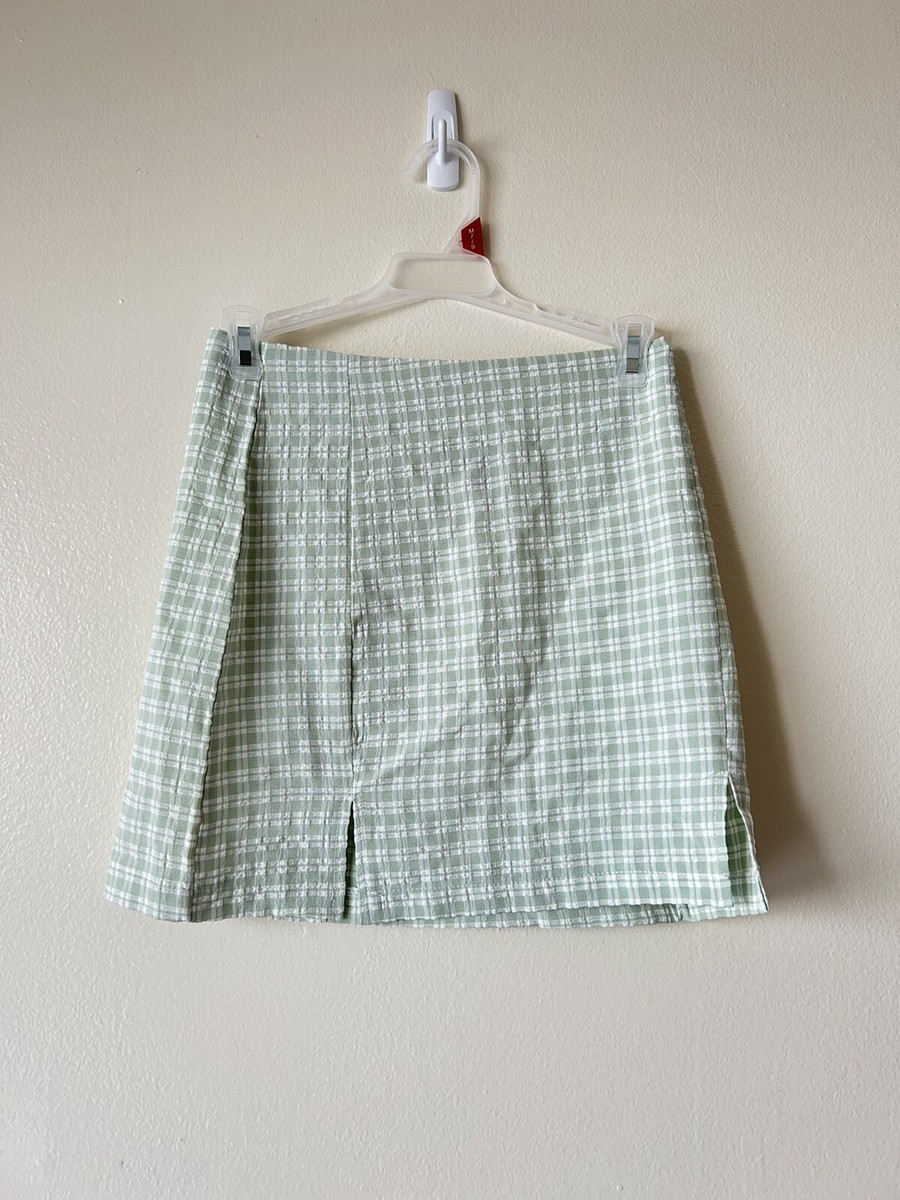 スカート Andmary Jade highwaist mini skirt check ANDMARY】Jade highwaist mini skirt