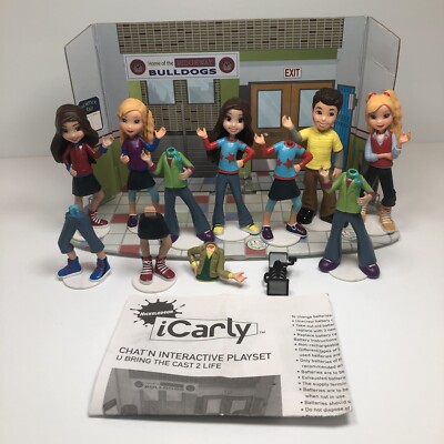 Nickelodeon i Carly Chat'n Interactive Playset Incomplete Tested Fasion Switch
