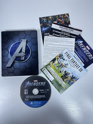 Marvel's Avengers (Sony PlayStation 4) PS4 Steel Book