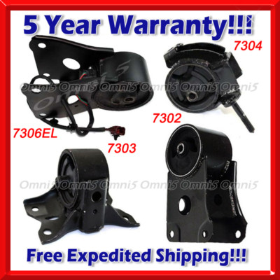 K115 Fits 96-01 Nissan Maxima 3.0L AUTO Motor & Transmission Mount W/ Sensor 4pc