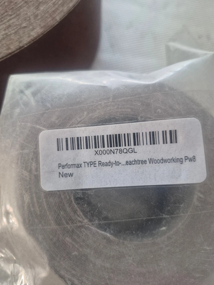 Rollos de tela de 3" y 6" 80 100 150 papel de lija de grano para lijadora de tambor Performax Foto 3 de 4