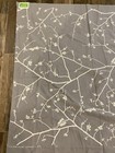 Vintage Allume Handprints Fabric 1973 Mid Century Modern Wall Art Floral Flower — photo 4