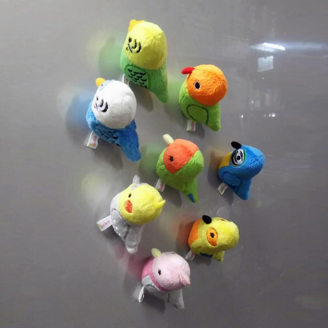 Nyasa Lovebird Plush ' with magnetic belly ' | eBay