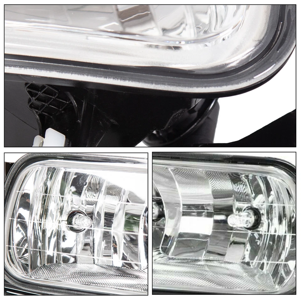 Faros antiniebla con juego de soportes para Dodge Ram 2500 3500 09-12 Ram 1500 2010-2018 Foto 4 de 4