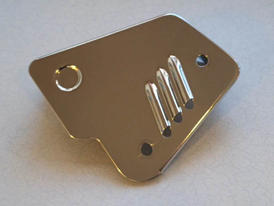 Nice! Harley-Davidson Road King Dual Disc CHROME Front Brake Caliper Cover 84-99 Foto 4 de 4