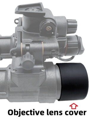 PVS31 Adjustable Iris Lens Cover With Protector - Fits 31mm-38mm Night Vision Goggles Like PVS-31/GPNVG