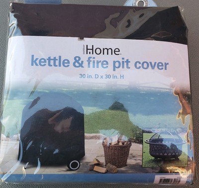 Universal Kettle Grill And Fire Pit Cover 30 X30 Outdoor Home Meijer New Ebay