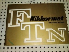 Nikon FTn Instruction Book From My Closed Shop Collection