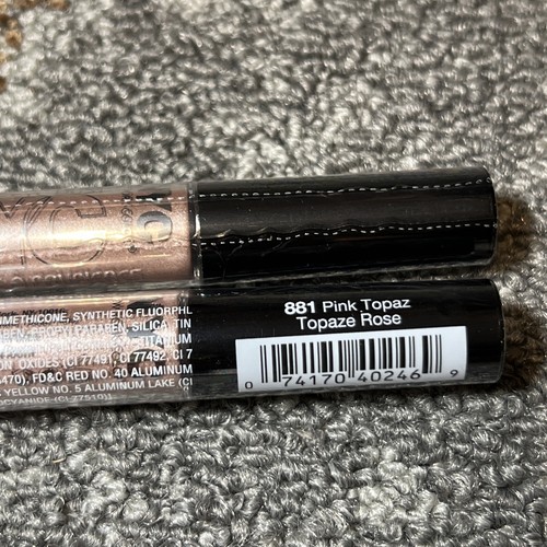 2 ~ NYC Nueva York Color Brillo Eye Dust, #881 TOPACIO ROSA ~ Descontinuado Difícil de Encontrar - Imagen 4 de 4