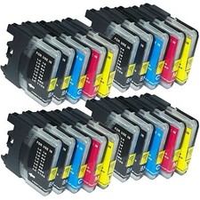 20Pk LC-61 LC61 Ink Cartridges Compatible For MFC-250C 295CN MFC-385CW MFC-490CW