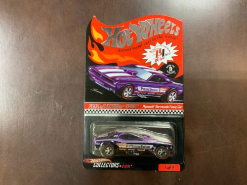 Hot Wheel Red Line Club 2006 Selections Series Plymouth Barracuda Funny Car-NIB - Picture 1 of 18