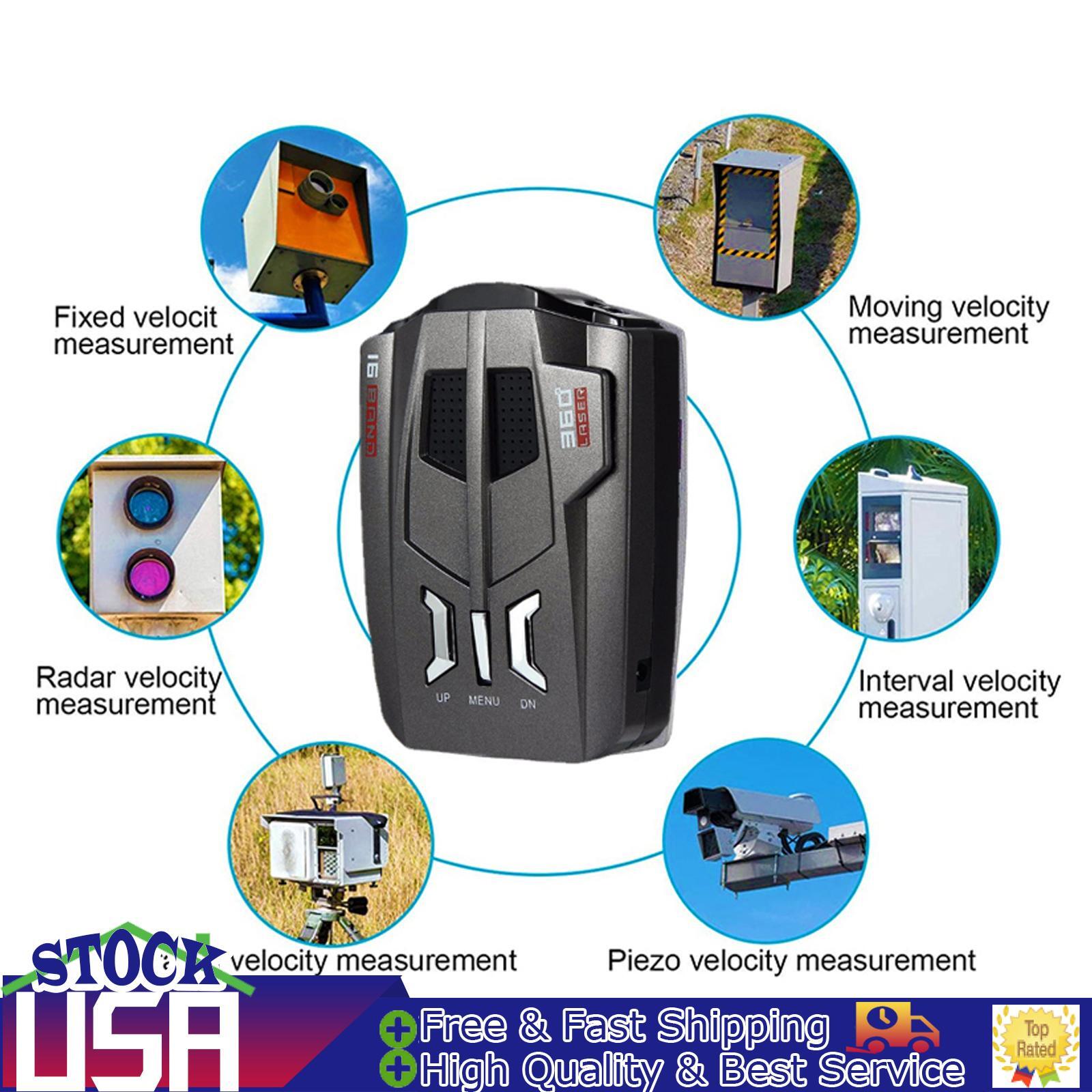 V9 Electronic Dog Car Full frequency Radar Detector Mobile Radar Speed Measuring