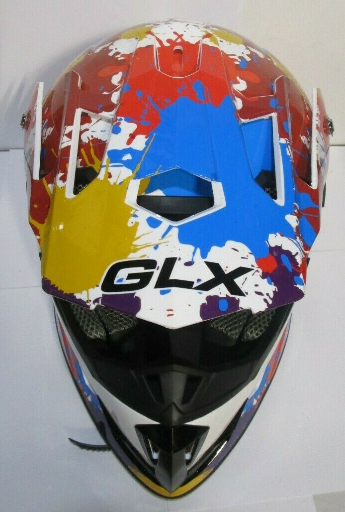 Youth Atv Glx Unisex Helmet GLX GX623 DOT Kids Youth ATV Off-Road