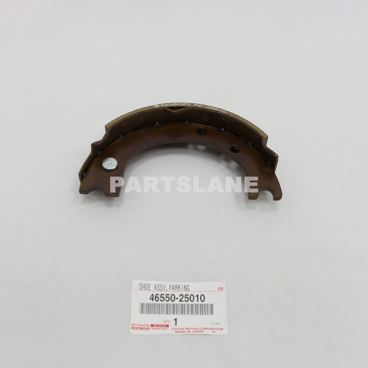 46550-25010 Toyota OEM Genuine SHOE ASSY, PARKING BRAKE, RH OR