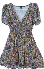     WILD FABLE COTTAGECORE FLORAL KNEE LENGTH DRESS WOMEN'S SIZE SMALL    