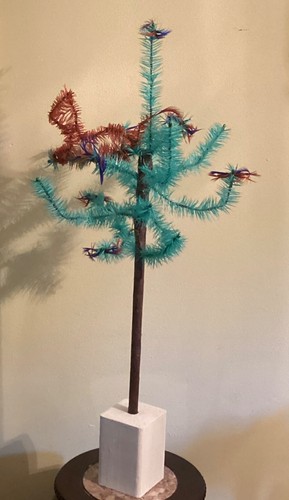 2.5 ft TABLETOP BRITT’S CAT GOOSE FEATHER TREE KITTY CAT TREE 🐈I’ll make it😹 - Picture 2 of 8
