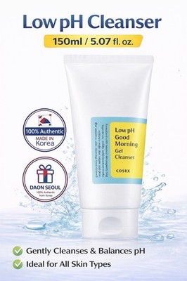 COSRX Low pH Good Morning Gel Cleanser 150ml Korean Face Wash K Beauty