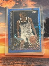 NEW BLUE X-Fractor 2025-26 Topps Chrome - Bones Hyland #90 