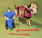 Vintage 1993 TMNT Samurai Rebel Warhorse & Soldier Movie III Ninja Turtles