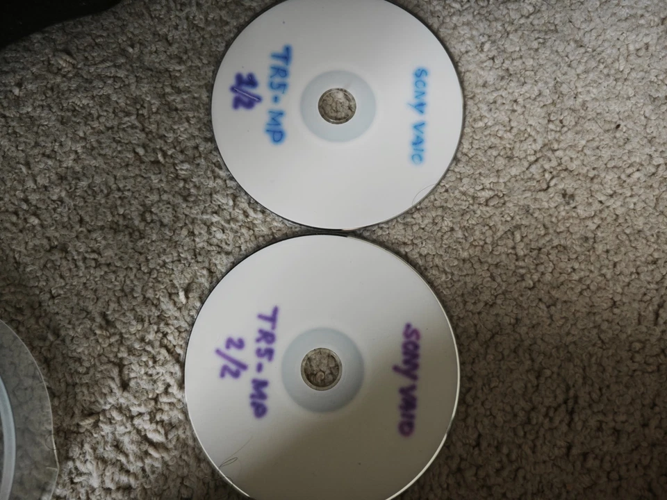 Sony Vaio Ultra Portable Mini Laptop Installation Disks 1-2 No Laptop Only Disks - Image 2 of 2