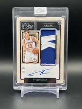 2024-25 Panini One and One Rookie Jumbo Jersey Autographs TYLER KOLEK /15 RC