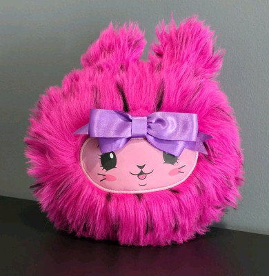 2018 Pikmi Pops Cheeki Puffs - Fuzzin The Bunny - Moose Inc. Large 7  Pink