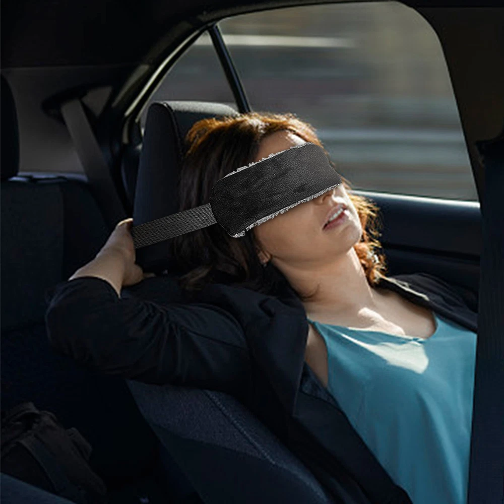 Travel Pillow Neck Support Head Rest Airplane Neck Heads Support Pillow Strap