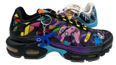 Nike Men's Air Max Plus Doernbecher Lace Up Running Shoes Multi Size:8.5 151S