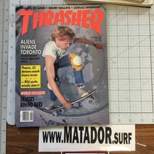 80s Thrasher Guaranteed Original Vintage Skateboard Magazine