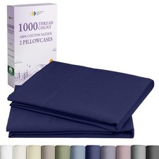 California Design Den King Pillow Cases Set of 2 1000 Thread Count Sateen 100 C
