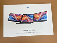 Extender S3 FHD 1080P Triple Laptop Monitor Extender 14" HDMI USB-A TYPE-C