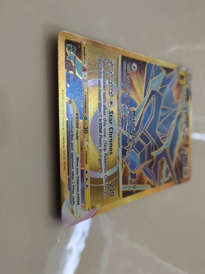 Origin Forme Dialga VSTAR - (Secret) 210/189 Swsh10: Astral Radiance Holo - Image 3 of 4