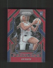 2025 Panini Prizm WNBA #8 Kiki Iriafen Fearless RED /99