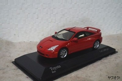 Mtech Toyota Celica 1/43 Mini Car rot
