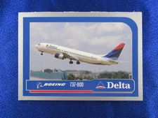 2003 Delta Airline Pilot Trading Card #5 Boeing 737-800