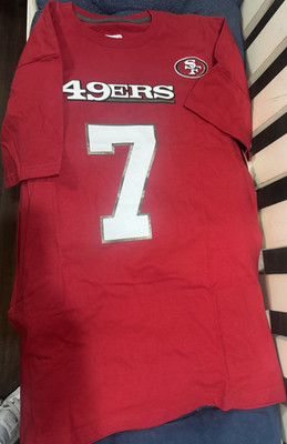 NFL Team Apparel San Francisco 49ers Colin Kaepernick #7 Red Shirt Men s M