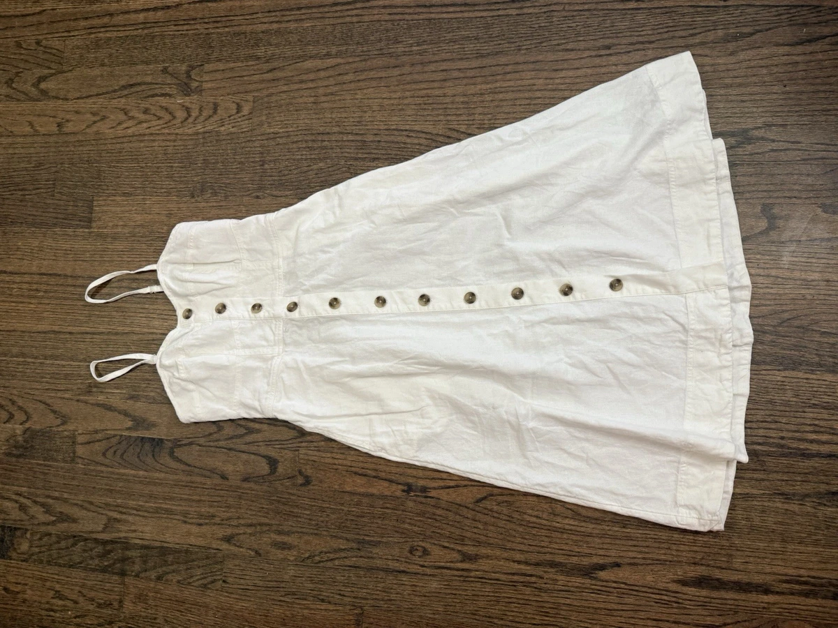 Button Linen Dresses for Women for sale | eBay