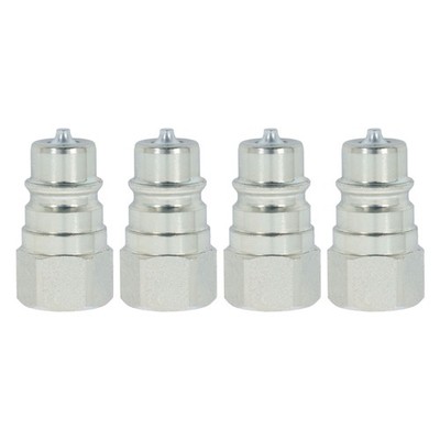 LABLT 4Pcs Male Hydraulic Quick Coupler Plug AW32184 For John Deere 1023 1025