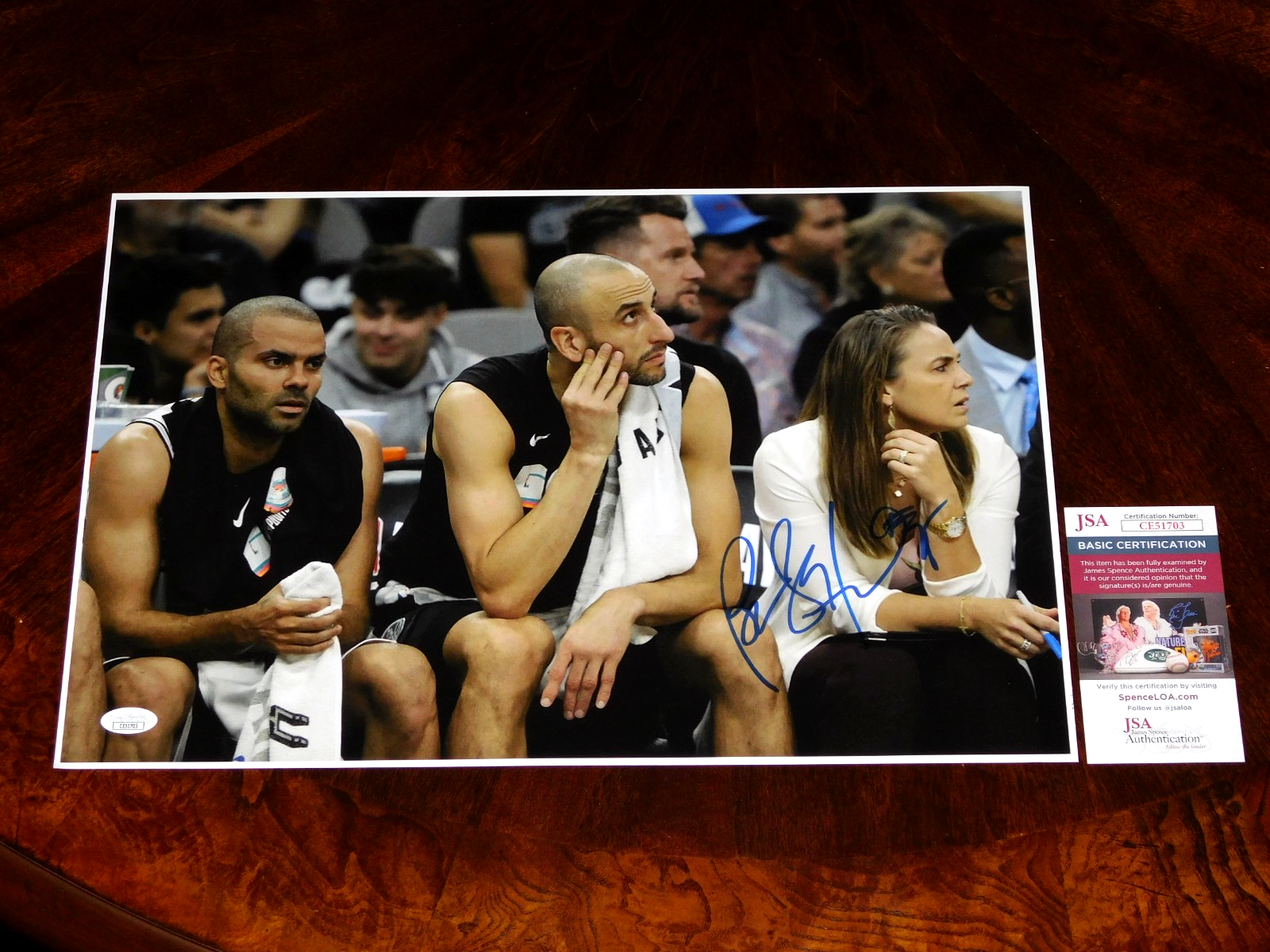 Becky Hammon Autographed / Signed Guaranteed-Authentic Memorabilia