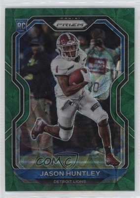 2020 Panini Prizm Green Scope 66/75 Jason Huntley #360 Rookie RC 15ej