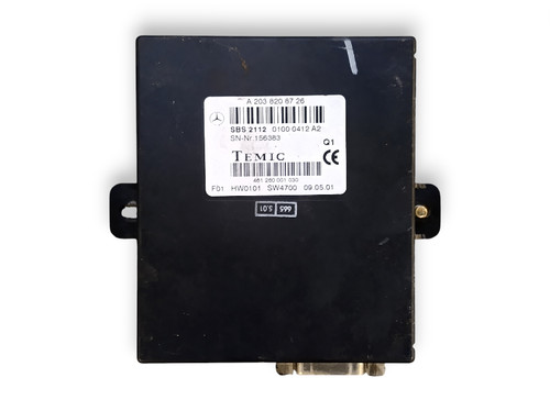 Mercedes C‑Klasse W203 Linguatronic Sprachsteuergerät A2038208726 Sprachmodul