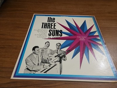 THE THREE SUNS - In Orbit (LP, 1962) VG