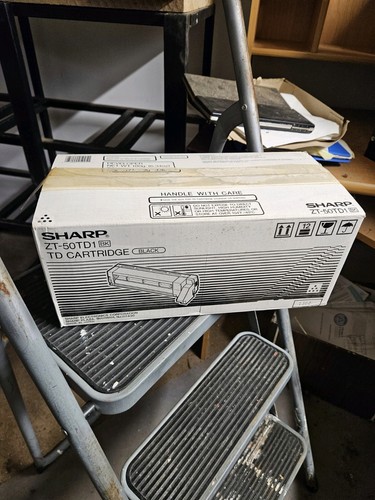 NOS Sharp ZT-50TD1 Black Toner Cartridge READ - 第 1/6 張圖片