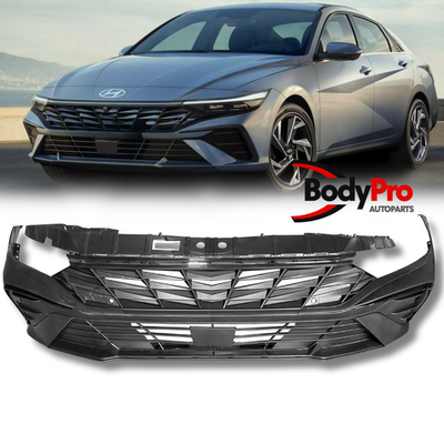 #ad For 2024 2025 Hyundai Elantra Front Bumper Cover Complete Set Grille UpperLower $785.00