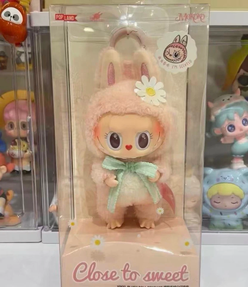 Authentic The Monsters Mokoko Close To Sweet Vinyl Plush 17cm Pink Lable - Image 2 of 3