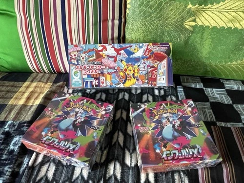 Sealed 2 × Inferno X & One Pokemon Center Special Box Fukuoka From Japan