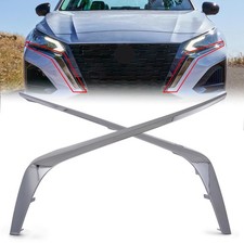 Front Bumper Grille Grill Trim Compatible with 2023 Nissan Altima Left Right