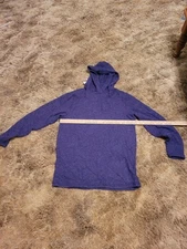 Appalachian Gear Company 100% Peruvian Alpaca Hoodie Purple XL or XXL 
